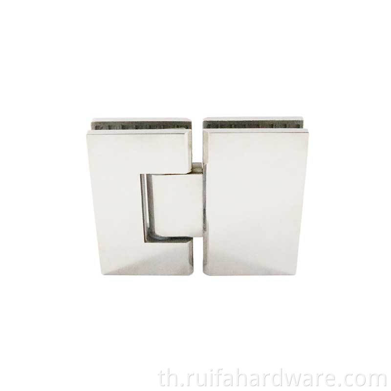 บานพับประตูสแตนเลสสตีลสตีล (2) Stainless Steel Glass Shower Door Hinges (2)